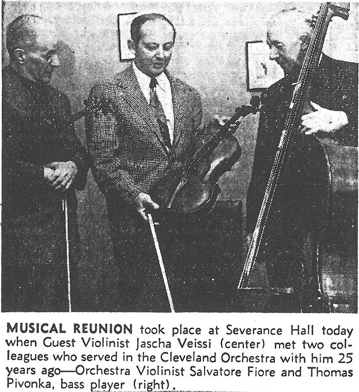 Editorial image of Jascha Veissi, Salvatore Fiore, and Thomas Pivonka