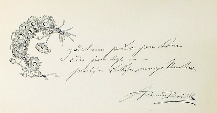 “I shall always remain just what I have been – a simple Czech musician.” —Antonín Dvořák, quote reproduced in Prague album, 1954