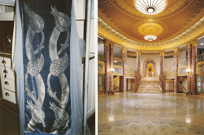 Lotus flower details, as seen throughout Severance Hall.