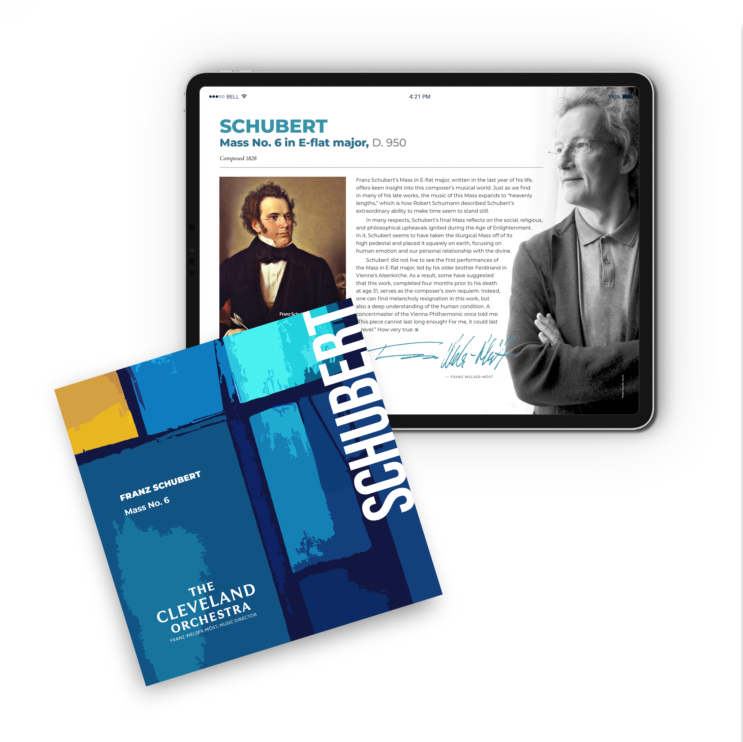 Schubert Mass No. 9 Cover